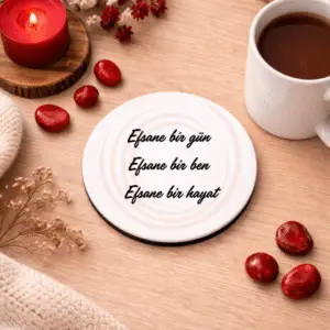 Kökler & Güven Bardak Altlığı