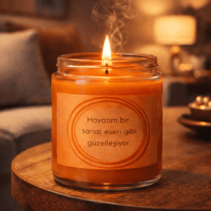 Akış & Yaratıcılık Olumlama Mumu