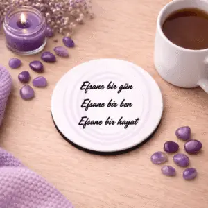 Sezgi & Berraklık Bardak Altlığı