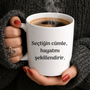 Kişiye Özel Kupa – Olumlama Yazılı Kupa Tasarla | Efsane Mağaza